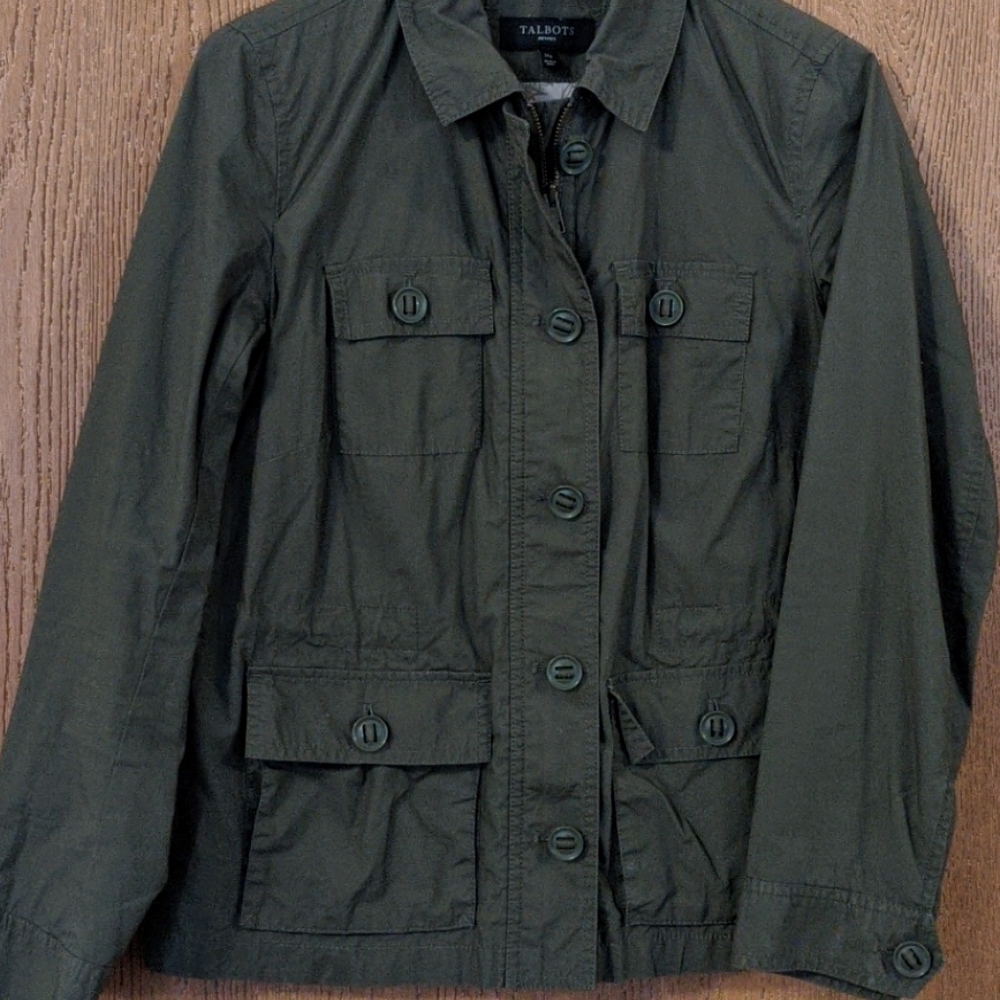 Talbot's Army Green Jacket